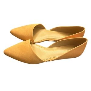 NWT J. Crew Sueded Zoe D’Orsay Flats